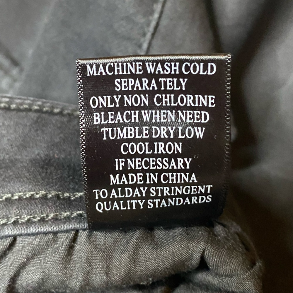 Alday 30W 32L Black Jeans - Picture 9 of 9